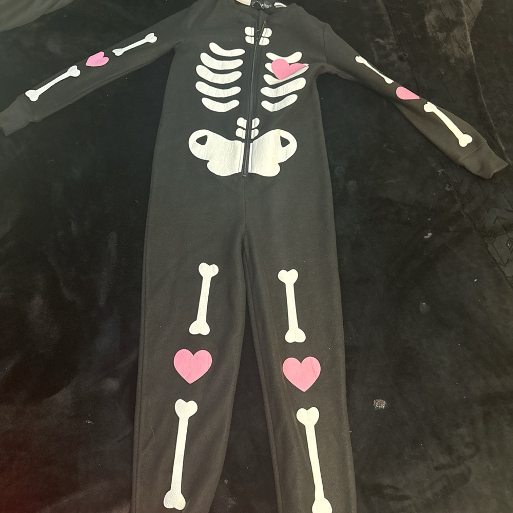 Derek Heart Black and White Onesie